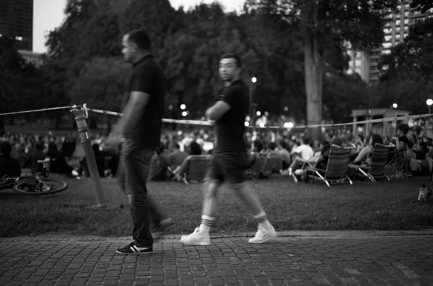 Black-and-white photograph from the series — 5