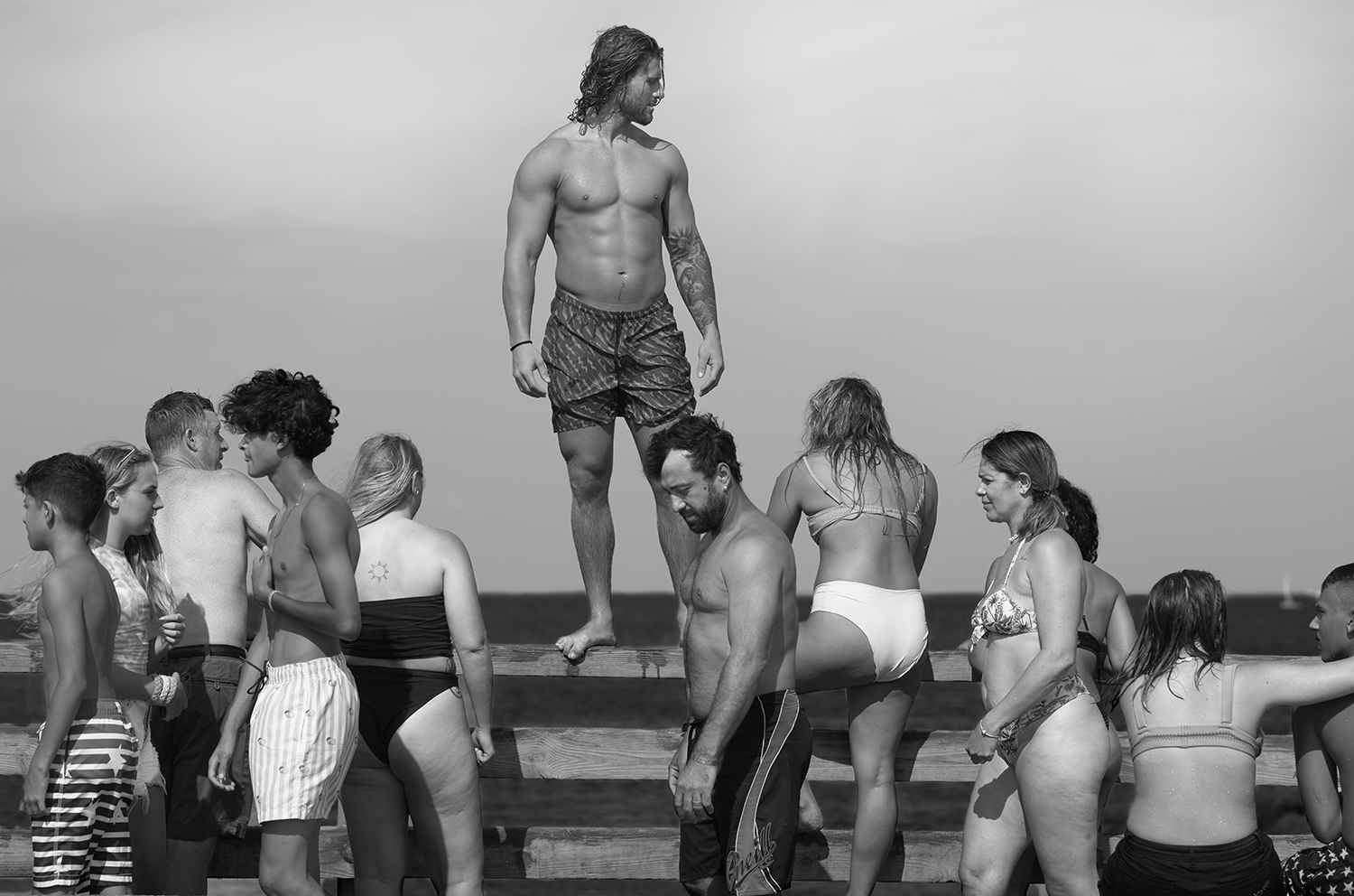 Black-and-white photograph from the series — 6