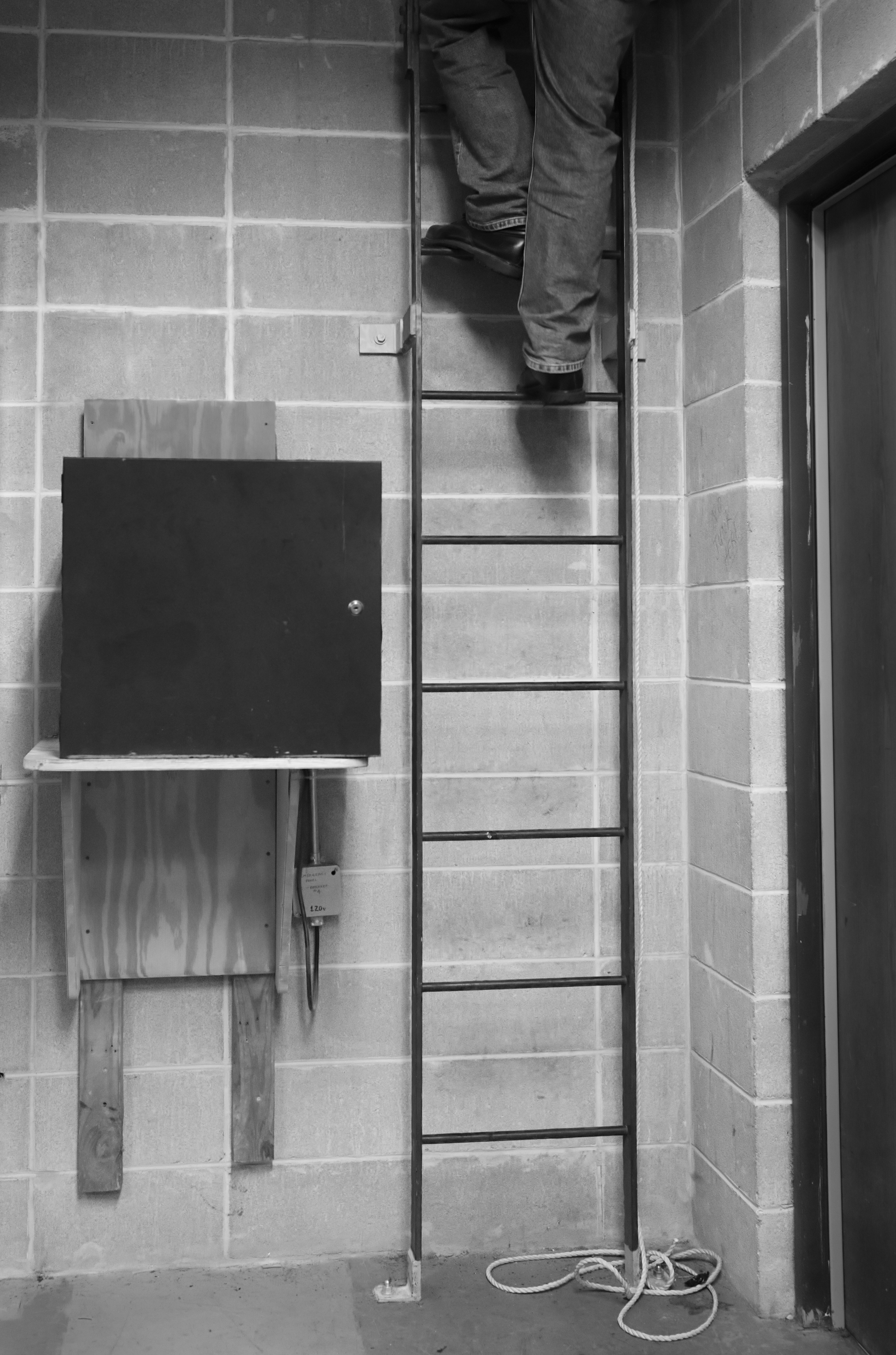 Moment of stillness and reflection captured in the midst of urban activity.