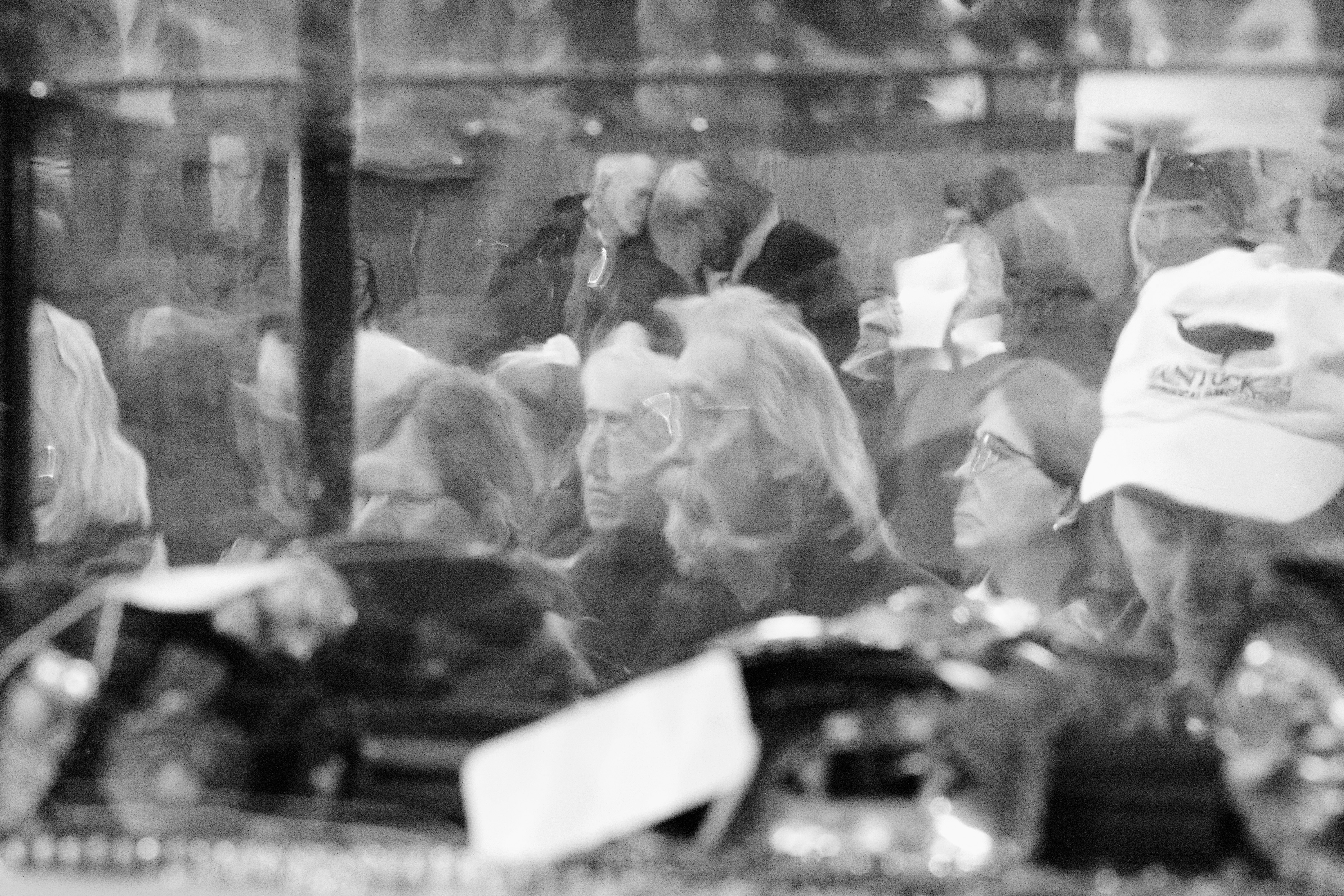 Geometric abstraction found in the intersection of natural and man-made elements.